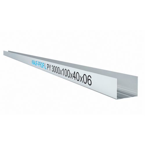 Профиль направляющий ПН-6 Knauf (Кнауф) 100х40х0,6 мм L=3м